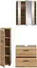 Badkombination (B/H/T: 105x185x30 cm) in Artisan Oak Nachbildung und Artisan Oak Nachbildung Bild 3