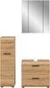 Badkombination (B/H/T: 105x185x30 cm) in Artisan Oak Nachbildung und Artisan Oak Nachbildung Bild 2