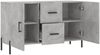 Sideboard, Kommode Betongrau 100x36x60 cm Holzwerkstoff j1146p Bild 5