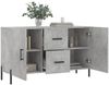 Sideboard, Kommode Betongrau 100x36x60 cm Holzwerkstoff j1146p Bild 4