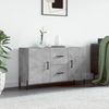 Sideboard, Kommode Betongrau 100x36x60 cm Holzwerkstoff j1146p Bild 2