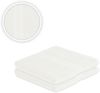 Badetuch 2er Set 80x200 cm Weiss Bild 2