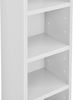 Standregal Aventoft CD Regal mit 12 Fächern Weiß Bild 5