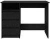 vidaXL Schreibtisch Schwarz 102x50x75 cm Holzwerkstoff 860464 Bild 4