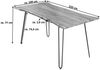 Esstisch Baumkante massiv Akazie natur 220 Hairpin-Gestell silber HANNAH 136841970 Bild 3