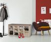 Schuhbank Sitzbank mit Sitzauflage DOLIS Sonoma 103x30 cm Bild 2