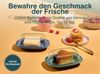 uandu home Butterdose mit Deckel Kunststoff, Butterbehälter, Butter dish, Butterdosen, (Butterschale mit Deckel, Butterdose spülmaschinenfest, Butterbox, Butter Box Dose) Bild 4