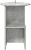 vidaXL Beistelltisch Betongrau Ø 39,5 x 55 cm Holzwerkstoff 8001040 Bild 5