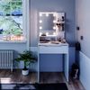 Schminktisch Ruben Weiß 60 cm mit LED Beleuchtung Vicco Bild 4