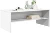 vidaXL Couchtisch Weiß 100 x 50 x 40 cm Holzwerkstoff 8000284 Bild 3
