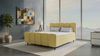 Boxspringbett Luna - Samtstoff - beige - 180x200 cm Bild 2