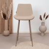 Bronx71 Barhocker Maud recycelter Stoff 74 cm taupe Bild 2