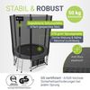 Juskys Trampolin JumpMaster S Ø 183 cm – Outdoor Gartentrampolin mit Sicherheitsnetz, Leiter & Bodenankern, PowerSpring Sprungfeder, bis 50 kg Bild 2