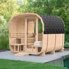 HOME DELUXE Gartensauna HYGGE DELUXE - 230 cm x 220 cm für 4-6 Personen Bild 1
