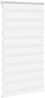 vidaXL Doppelrollo Weiß 70x100 cm Stoffbreite 65,9 cm Polyester 4014723 Bild 3