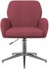 vidaXL Drehstühle 4 Stk. 54 x 58 x 90 cm Weinrot Stoff 3428306 Bild 3