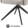 DUBI Möbel Polsterstuhl THOMAS-ZARA, 360° drehbar mit Federkernpolsterung Bild 4