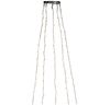 LED-Minilichterkette, 180 bernsteinfarbene LEDs, für Weihnachtsbäume Bild 2
