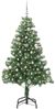 vidaXL Weihnachtsbaum mit 150 LEDs mit Ständer Grün 150 cm PVC 3396369 Bild 2