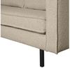 Sofa Rodeo 2,5 Sitzer Bouclé-Stoff, modern gepolstert, Beige, elegantes Design Bild 2