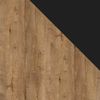 Wandboard Soho S05 (Farbe: Lefkas Eiche / Lefkas Eiche + Schwarz) Bild 3