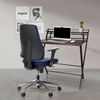 hjh OFFICE Profi Bürostuhl PRO-TEC 200 Stoff dunkelblau Bild 2