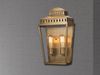 Außenleuchte, Wandlampe, Laterne, Messing, H 48,9 cm Bild 3