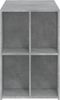 vidaXL Schreibtisch Betongrau 102x50x75 cm Holzwerkstoff 840544 Bild 5