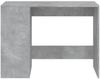 vidaXL Schreibtisch Betongrau 102x50x75 cm Holzwerkstoff 840544 Bild 4