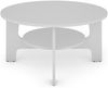 Couchtisch >JONNY< (BxHxT: 80x42,5x80 cm) in weiß - 80x42,5x80cm (BxHxT) Bild 3