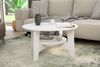 Couchtisch >JONNY< (BxHxT: 80x42,5x80 cm) in weiß - 80x42,5x80cm (BxHxT) Bild 5