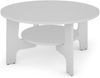 Couchtisch >JONNY< (BxHxT: 80x42,5x80 cm) in weiß - 80x42,5x80cm (BxHxT) Bild 2