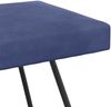 vidaXL Bank Uni Polizeiblau 110 x 40 x 45 cm Samt 42038355 Bild 5