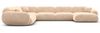 Wohnlandschaft Alcazar XXL in Samtstoff - Samtstoff - beige - Rechts Bild 3