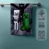 Minecraft Mob Attack Duschtuch Badetuch Strandtuch 70x140 cm Bild 5