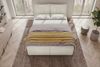 Boxspringbett Elysio - Cordstoff - greige - 180x200 cm Bild 4