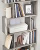 Vasagle Bücherregal, 2-tlg, Standregal, Stabil, Einfache Montage Bild 4