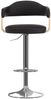 vidaXL Barhocker 2 Stk. Schwarz Bugholz und Kunstleder 327336 Bild 3