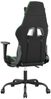 vidaXL Gaming-Stuhl mit Fußstütze Schwarz und Grün Kunstleder 3143656 Bild 5