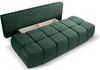 Schlafsofa (B/H/T: 207x93x105 cm) in Smaragdgrün Bild 3