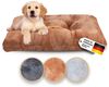 Belune Tierbett Deluxe - Flauschiges Kuschelbett Premium - waschbar, flauschiges Hundekissen, verschiedene Größen und Farben Bild 4