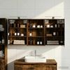 vidaXL Badezimmerschrank-Set 3 pcs 120 x 10,5 x 60,5 cm Holzwerkstoff 3403740 Bild 4