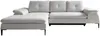 Vente-unique - JOLESA Sofa Stoff Weiß - B 172 cm x H 84 cm x L 268 cm Bild 2