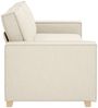 vidaXL 3-Sitzer-Sofa Beige 220 cm Leinenmischgewebe 4104999 Bild 5
