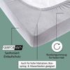 Zestri Spannbettlaken für Boxspringbetten & Wasserbetten 140x200 160x200 180x200 200x200, Gummizug: rundum, bis 40cm Steghöhe, Baumwolle mit Elasthan, Bettlaken Laken Bild 2
