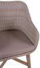 Garden Pleasure 4er Set Sessel OAKLAND Polyrattan Gartenstuhl Garten Terrasse Bild 3