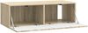 vidaXL Wandmontierter TV-Schrank Sonoma-Eiche 98 x 41 x 30 cm 898527 Bild 3