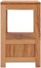 vidaXL Nachttisch 40 x 30 x 50 cm Teak Massivholz [287228] Bild 4