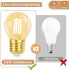 ZMH 6er-Pack E27 LED-Vintage-Glühbirne, Warmweiß 2700 K, 4 W, G45-Modell, hochwertige Glasbirnen, ideal für Hotel, Café, Zuhause, Bar Bild 4