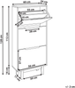 Schuhschrank SANDFLY Weiß Bild 2